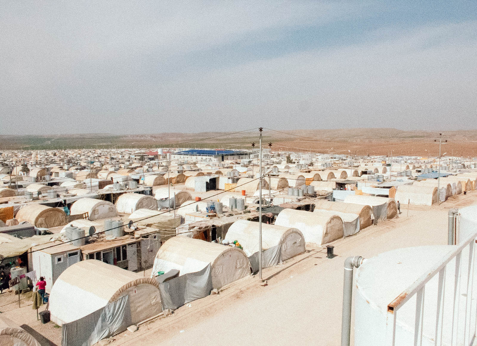 The MamRahsan refugee camp in the Iraqi province of Duhok: a place where many people living with trauma coexist.